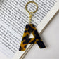 Keypus - Leopard Print Letter Keychain
