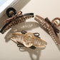 Beau - Leopard Print Bow Detail Acetate Claw Clip