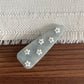 Beau - Pastel Floral Accent Triangle Side Barrette