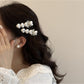 Beau - Geometric Heart Bow Decorative Hair Clip
