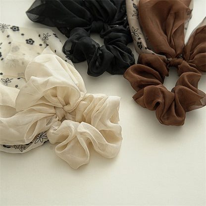 GIFTY - Summer Chiffon Mesh Bow Hair Tie