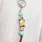 Keypus - Cartoon Yak-shaped Beads Keychain
