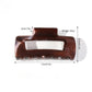 Beau - Round Edge Square Hair Clips