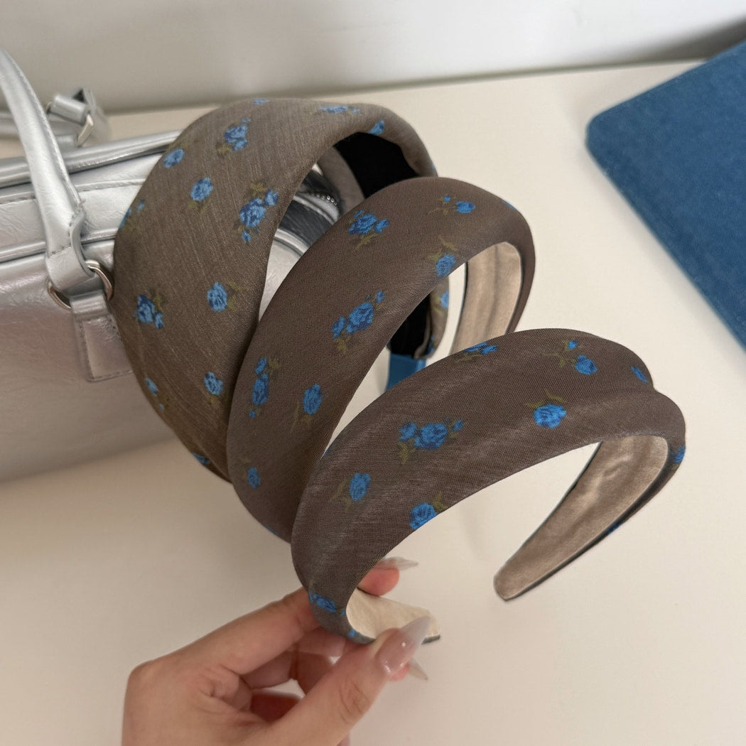 Gifty - Vintage Floral Pattern Fabric Look Headband