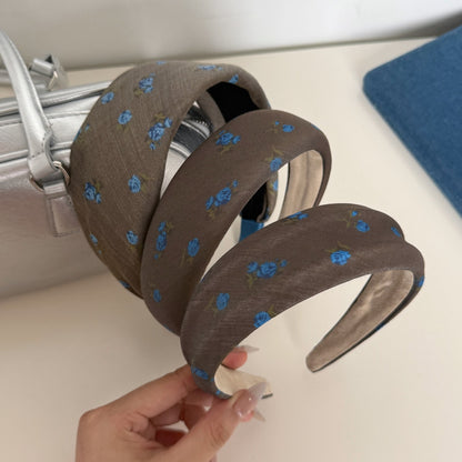 Gifty - Vintage Floral Pattern Fabric Look Headband