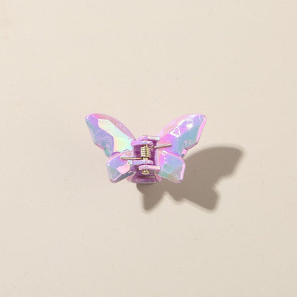 Beau - Glossy Butterfly Shape PS Alloy Claw Clip