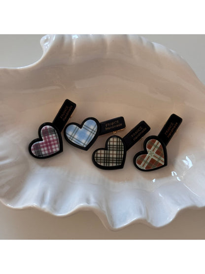 Beau - Elegant Plaid Hair Clip