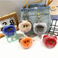 Keypus - Cat Pompom Bag Charm Keychain
