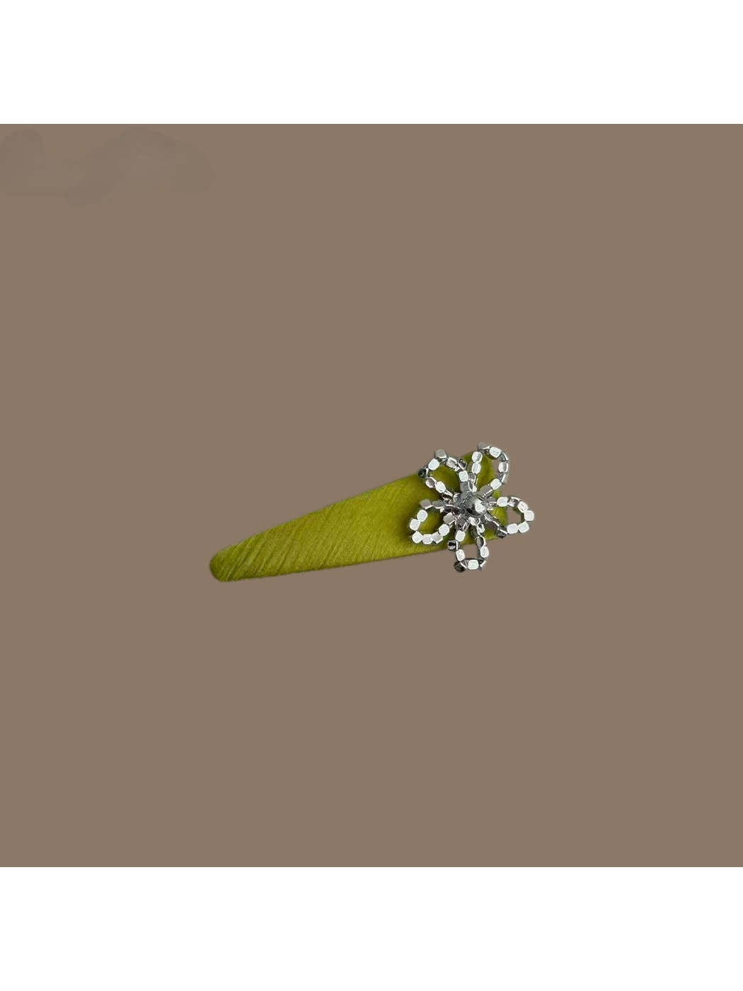 Beau - Sweet Style Flower Detail Alloy Hair Clip