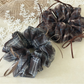 Gifty - Vintage Plaid Bow Ruffled Fabric Scrunchie