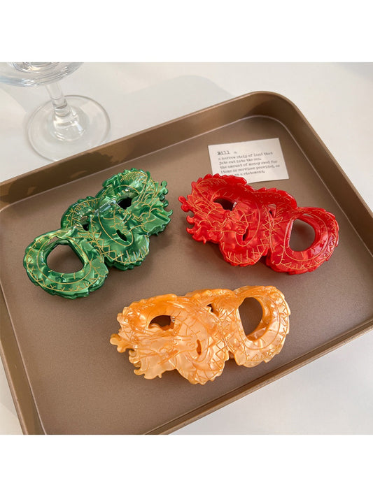 Beau - Dragon Shaped Hair Clips