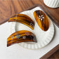 Beau - Acetate Gradient Brown Hair Clip