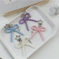 Keypus - Beaded Bow Star Detail Decorative Keychain