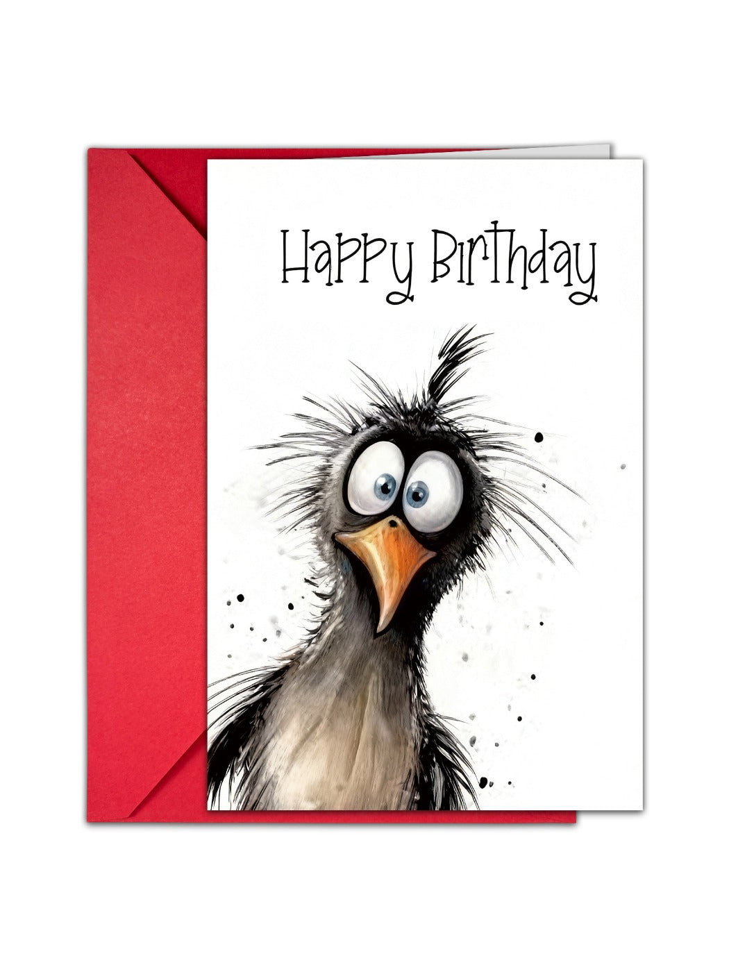 Carduria - Watercolor Animal Birthday Card