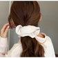 Gifty - Pleated Satin Look Ruffle Hair Scrunchie