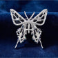 Brovia - Butterfly Inlay Alloy Fashion Brooch