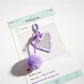 Keypus - Heart Shaped Macaron Keychain