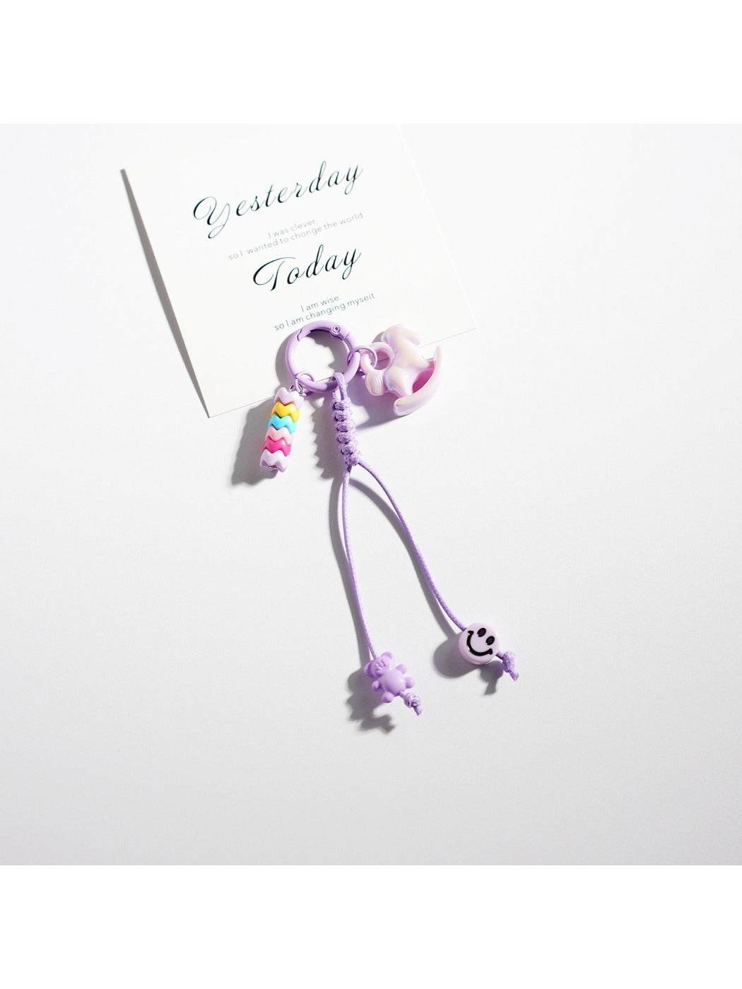 Keypus - Adorable Multicolored Pony Keychain