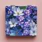 Mirroray - Floral Print Foldable Compact Makeup Mirror