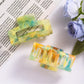 Beau - Colorful Gradient Square Hair Clip