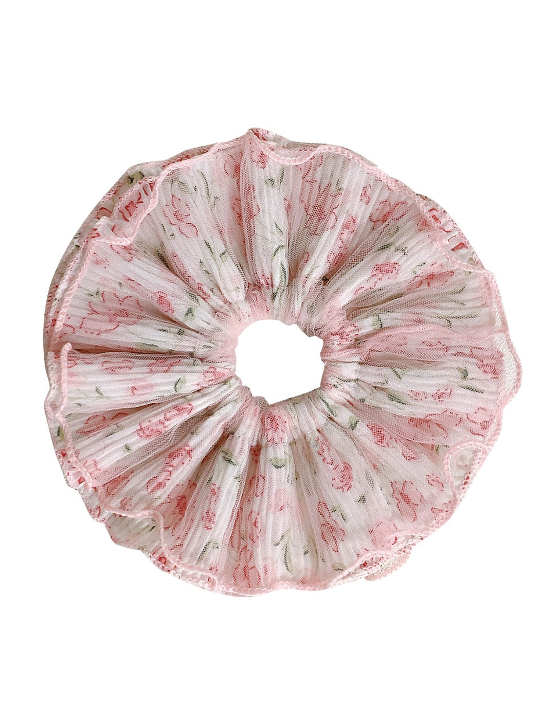 Gifty - Wrinkled Floral Hair Loop