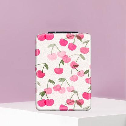 Mirroray - Folding Compact Mirror with Fruit Print