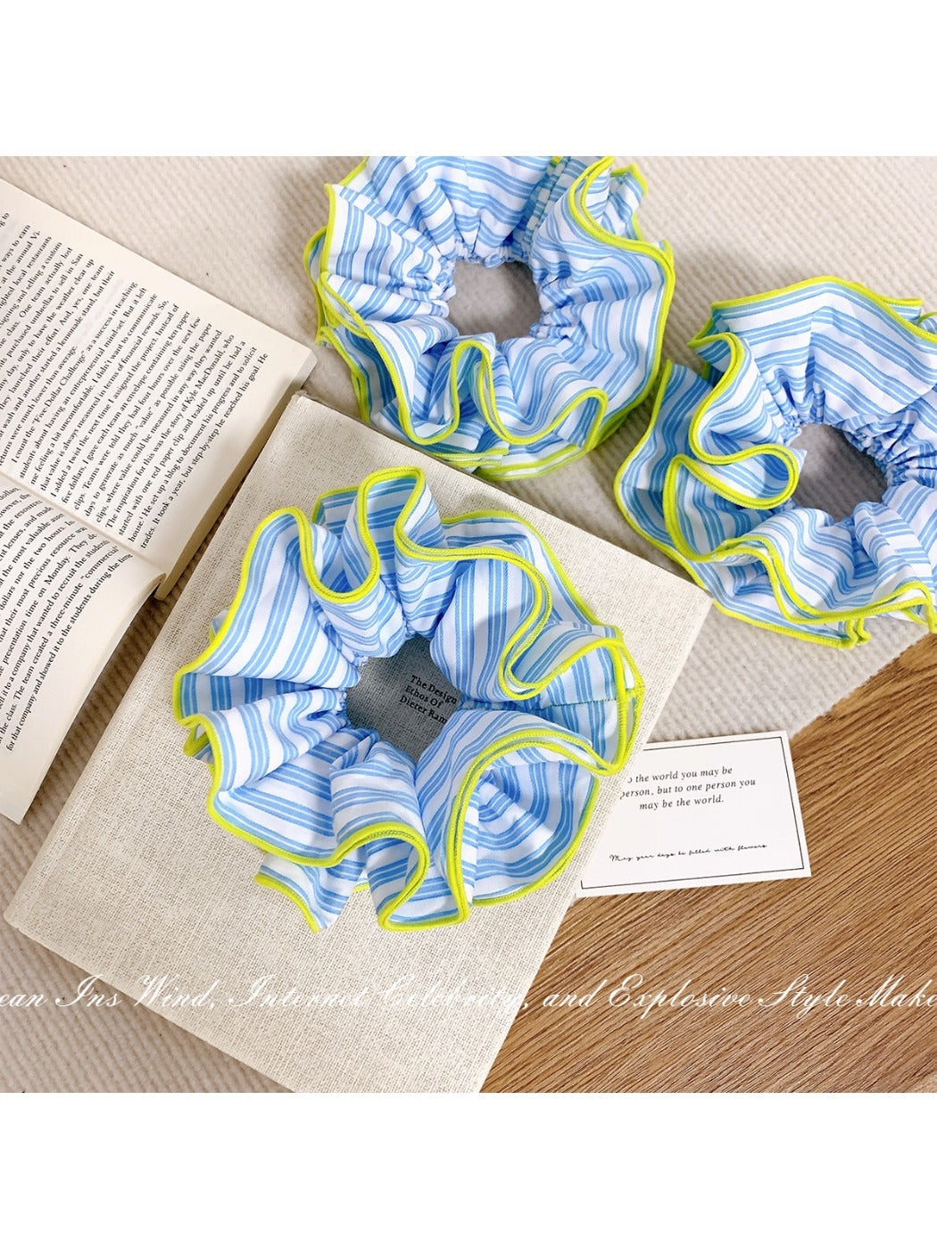 Gifty - Dopamine Style Color Multi-layer Hair Circle