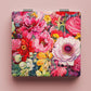 Mirroray - Portable Flower Pattern Folding Glass Mirror