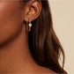 Earedge - Valentine Day Minimalist Hoop Earrings