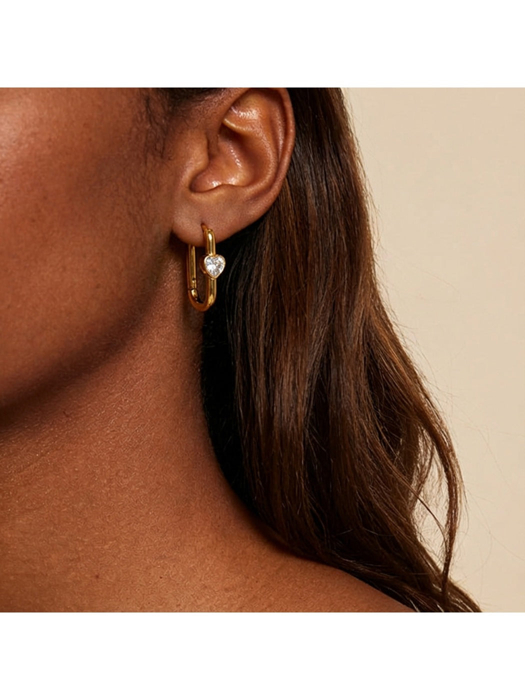 Earedge - Valentine Day Minimalist Hoop Earrings