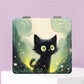 Mirroray - Cartoon Cat Pattern Folding Makeup Mirror