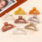 Beau - Minimalist Openwork Crescent Hair Claw Clip