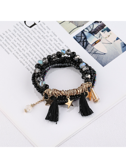 Lovra - Bohemian Star Tassel Multilayer Bracelet