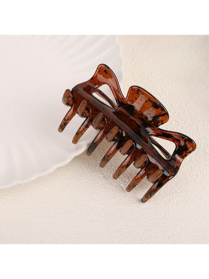 Beau - Retro Minimalist Brown Hair Clip