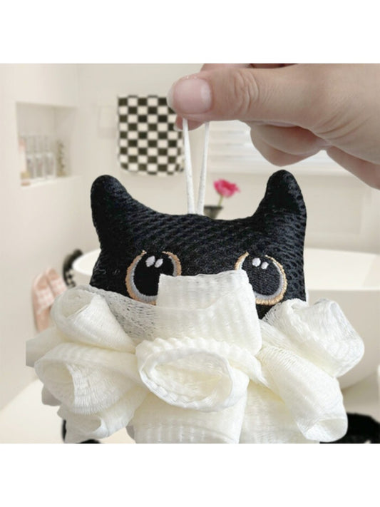 Papo - Adorable Cat Shaped Bath Pouf