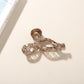 Beau - Geometric Acetate Hollow Wave Claw Hair Clip