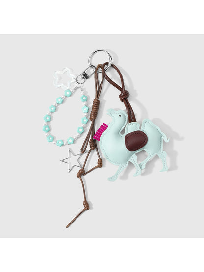 Keypus - Y2K Style Mixed Material Bag Pendant Keychain