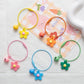 Keypus - Candy-Colored Flower Bell Keychain