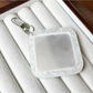Keypus - Acrylic Square Mirror Bag Charm Keychain