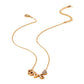 Nozari - Simple LOVE Letter Heart Pendant Necklace