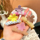 Beau - Sweet Flower Shape Bar Claw Clip