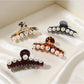 Beau - Stylish Beaded Half Round Claw Clip