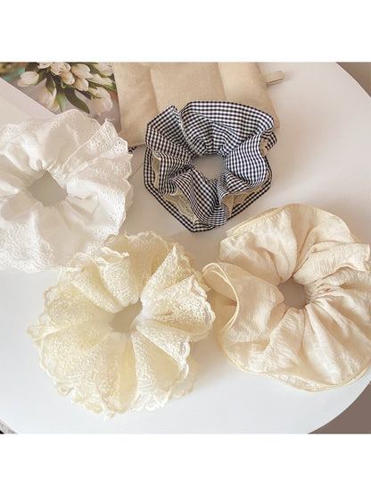 Gifty - Spring Summer Spun Yarn Hair Ties