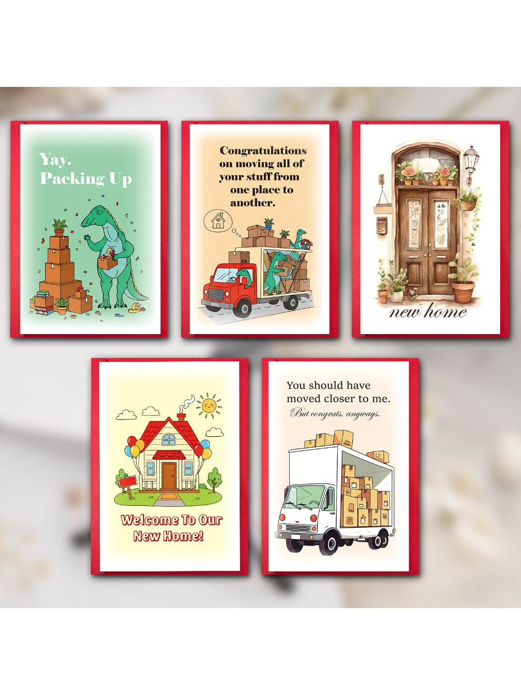 Carduria - Creative Cartoon Pattern Card