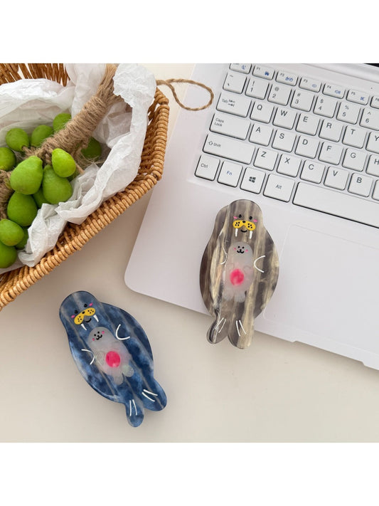 Beau - Cartoon Seal Acetate Fiber Claw Clip