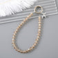 Keypus - Cute Balloon Dog Charm Beaded Chain Keychain