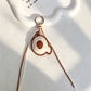 Keypus - Modern Minimalist Letter Bag Charm Keychain