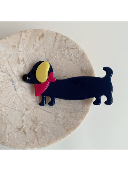 Beau - Cute Dachshund-shaped Hair Clip