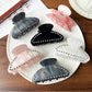 Beau - Glossy Geometric Acetate Fiber Hair Claw Clip