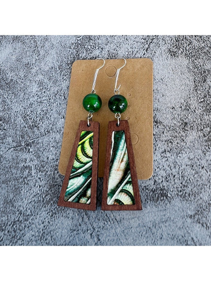 Earedge - Vintage Patchwork Classic Earrings
